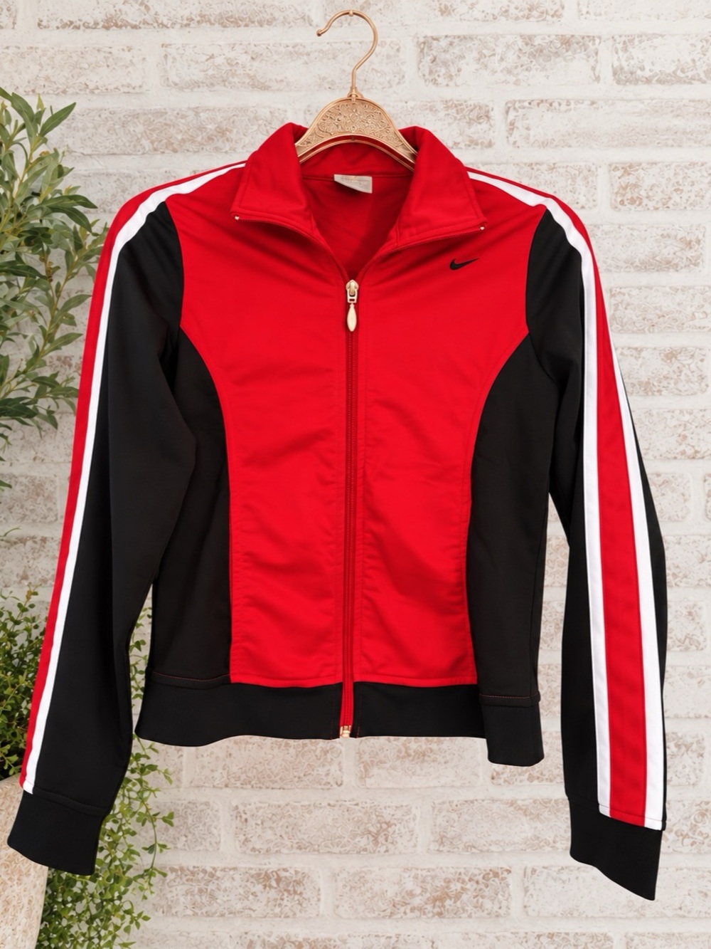 Nike Red & Black Track Jacket